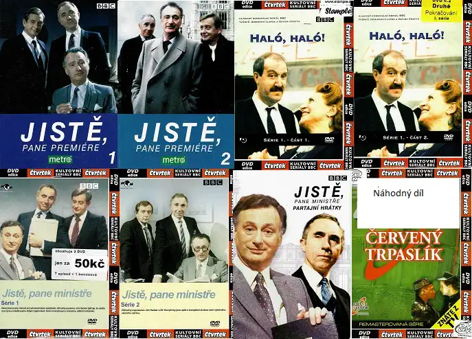 Kolekce Britský humor - 7 DVD + dárek