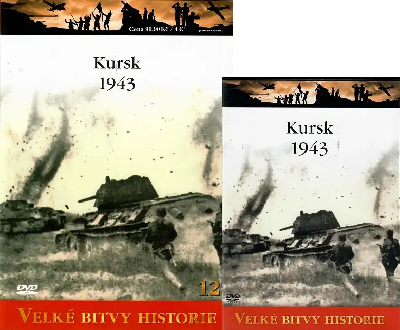 Velké bitvy historie 12 - Kursk 1943 (časopis + DVD)