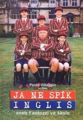 Já ne spík Ingliš aneb Fantozzi ve škole ( plast/slim ) - DVD