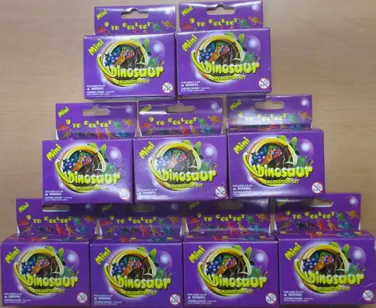 Archeologická sada - Mini dinosaurus - 9 KS