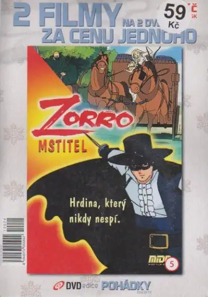 Robin Hood + Zorro mstitel - DVD