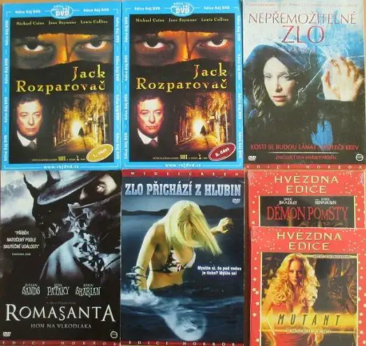 Kolekce Akční výprodej - Horor a thriller 7DVD