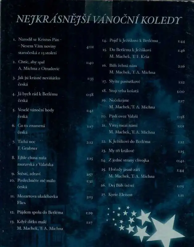 Nejkrásnější vánoční koledy ( bazarové zboží ) pošetka CD