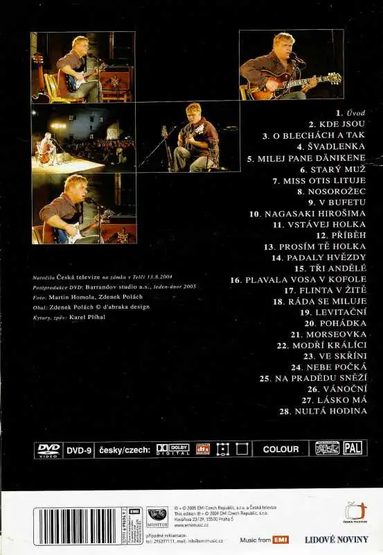 Karel Plíhal v Telči - DVD pošetka /bazarové zboží/