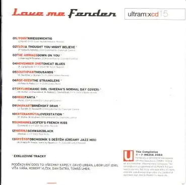 Love me fender CD