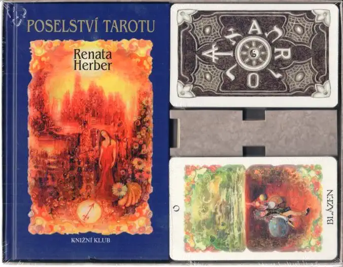 Poselství Tarotu + vykládací karty - Herber Renata