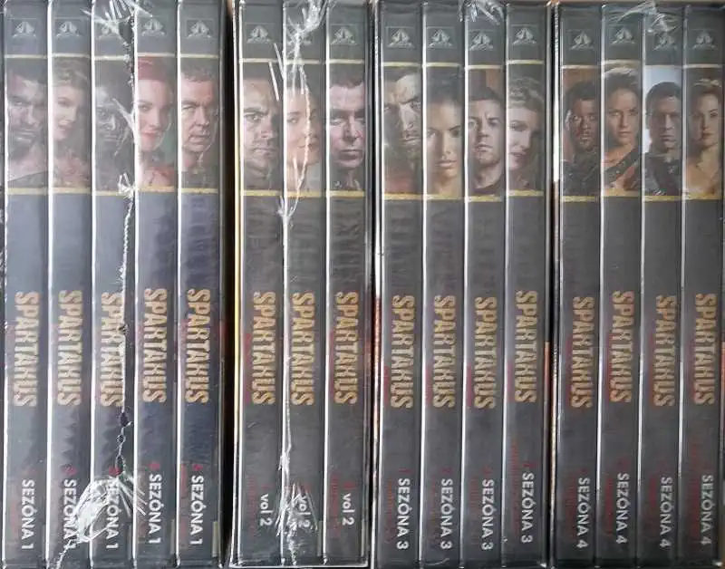 Kolekce Spartakus 16DVD