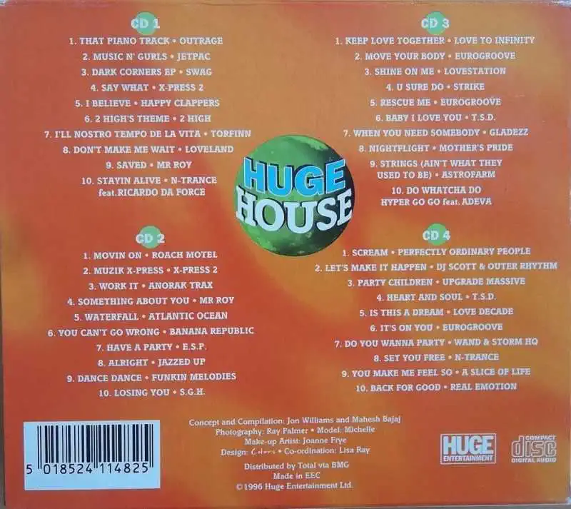 Huge House 4CD