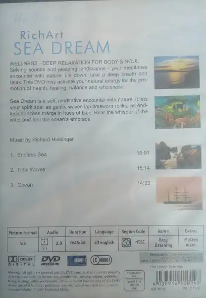 RichArt Sea Dream - DVD
