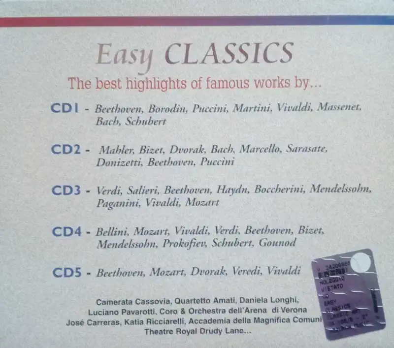 Easy Classics - 5CD