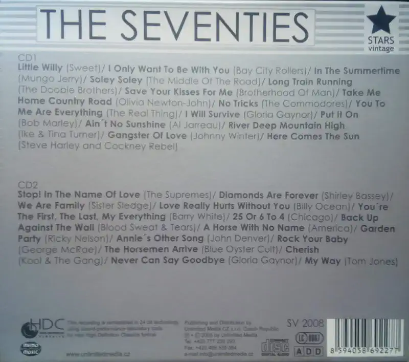 The Seventies CD