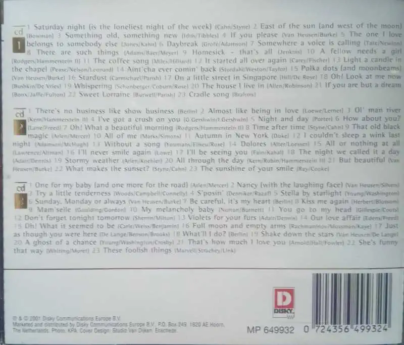 Frank Sinatra: Golden greats - 3CD