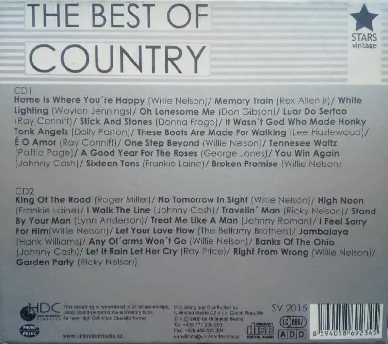 The Best of Country - 2CD