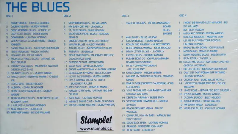 The Blues 4CD