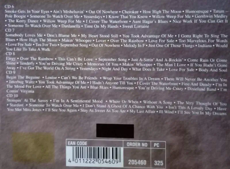 Art Tatum - Poitrait 10CD