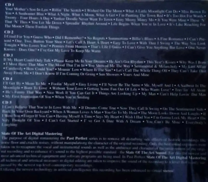 Billie Holiday - Portrait 10CD /bazarové zboží/