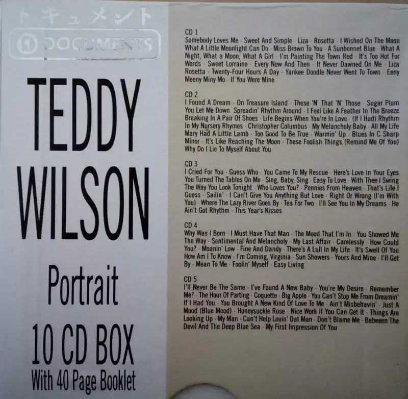 Teddy Wilson - Portrait 10CD