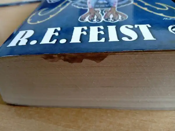 Zloba šíleného boha - R.E.Feist (bazarové zboží)