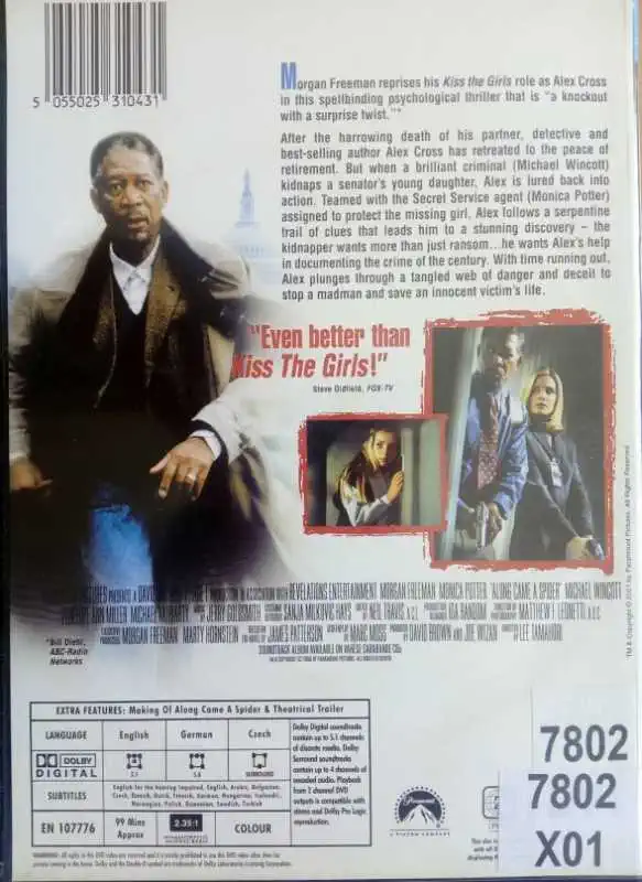 Along came a spider / Jako pavouk (bazarové zboží) DVD