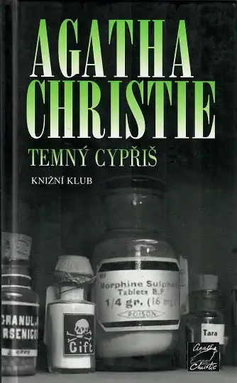 Temný cypřiš - Agatha Christie ( bazarové zboží )