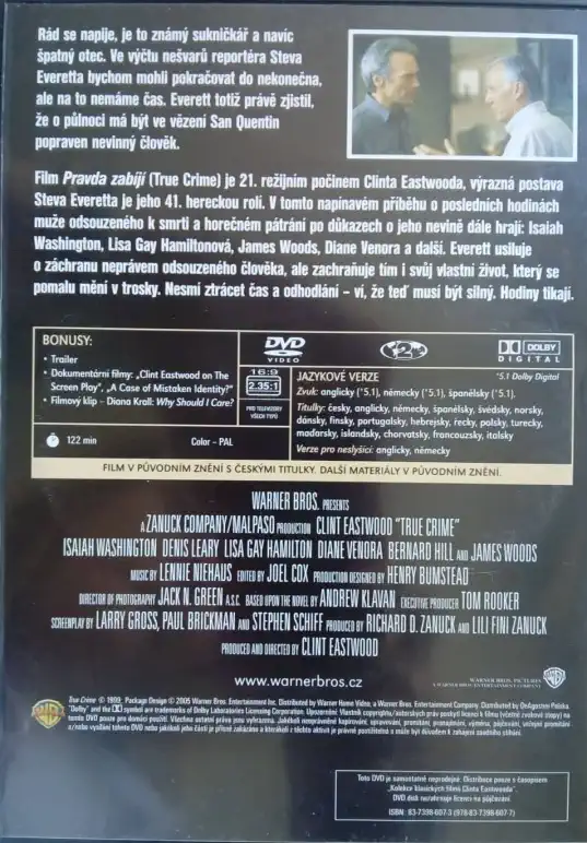 Pravda zabíjí DVD (v původním znění s českými titulky) - DVD plast