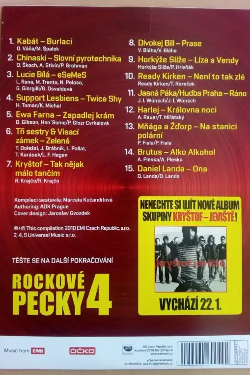 Rockové pecky 3 - DVD pošetka - bazarové zboží 