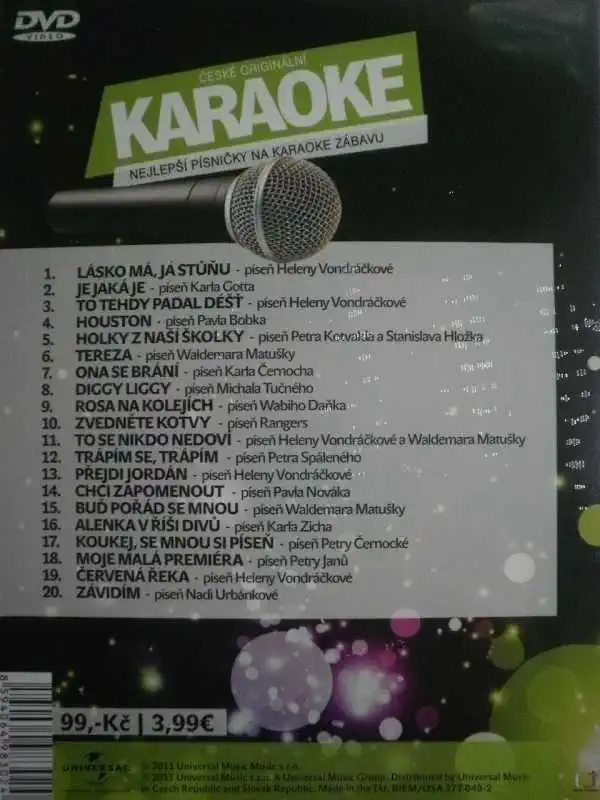 Karaoke ( digipack ) DVD