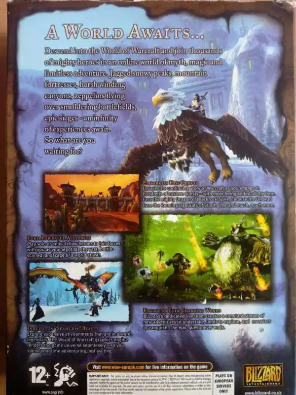 PC hra - WarCraft (bazarové zboží)