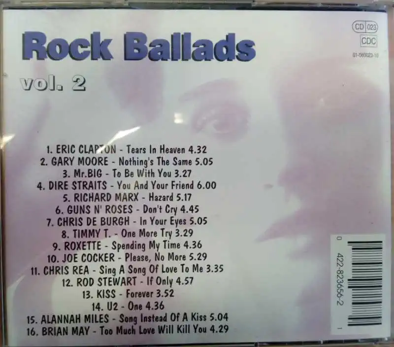Rock Ballads volume 2 - CD (bazarové zboží)