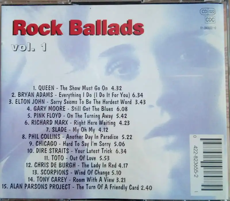 Rock ballads volume 1 - CD (bazarové zboží)