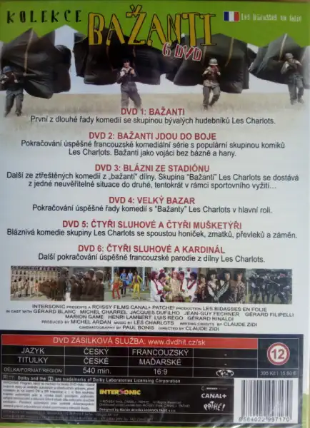 Kolekce Bažanti 6DVD box
