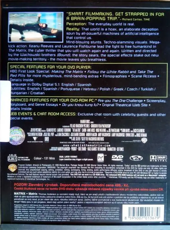 Matrix (bazarové zboží) DVD