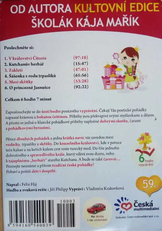 F.Háj: Pohádky CD pošetka