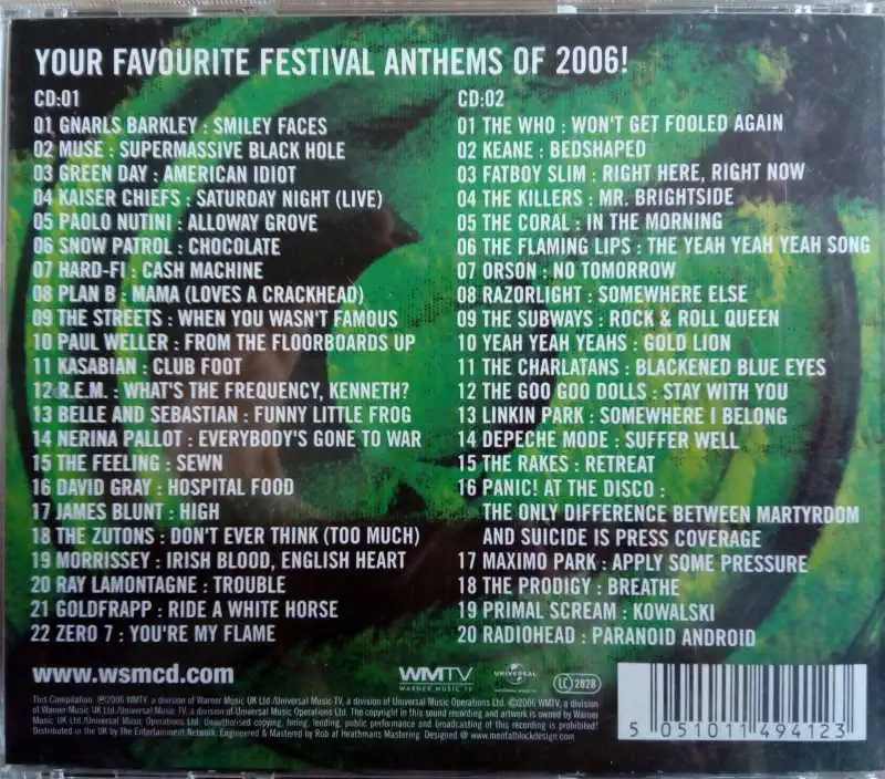 Festival 06 CD (bazarové zboží)