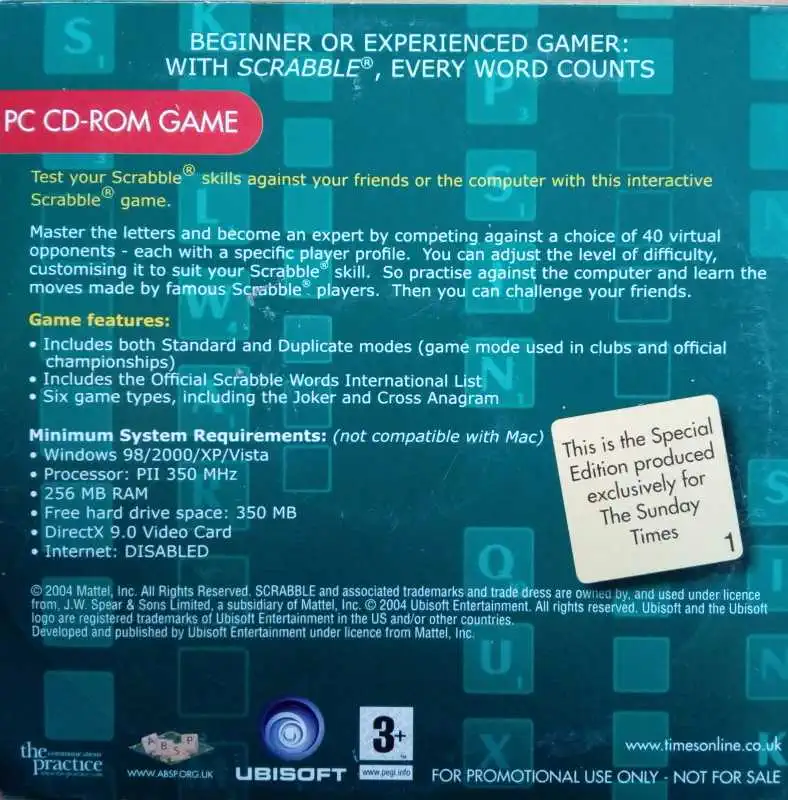 PC hra - Scrabble interactive