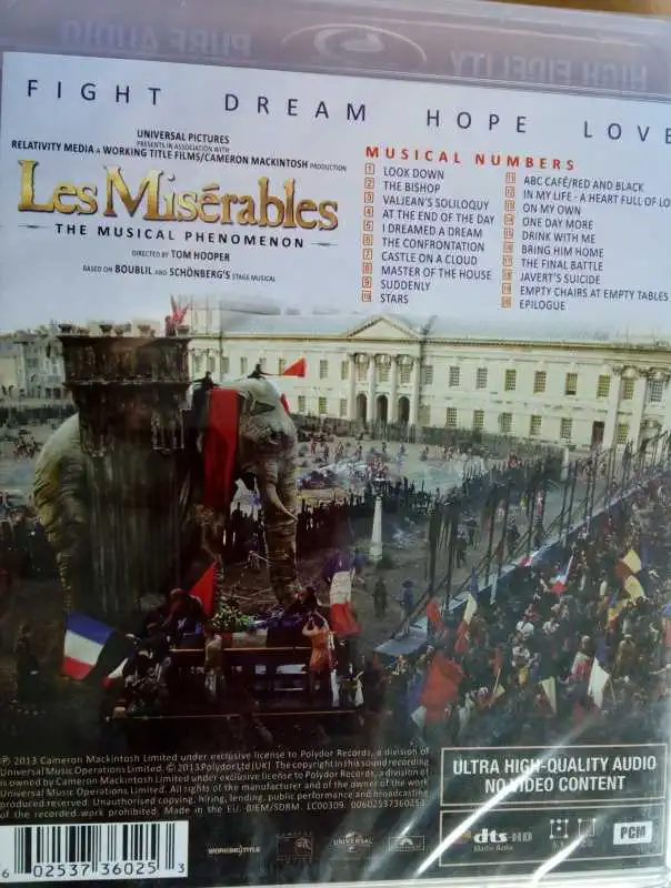 Les Misérables Blu-ray