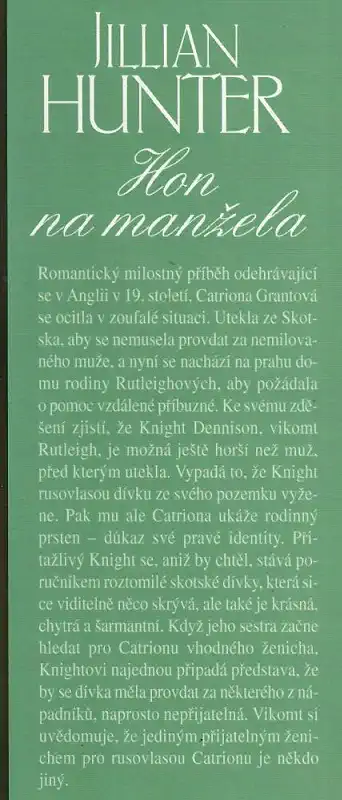 Hon na manžela - Jillian Hunter