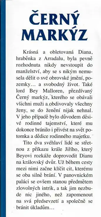 Černý markýz - Jo Beverley