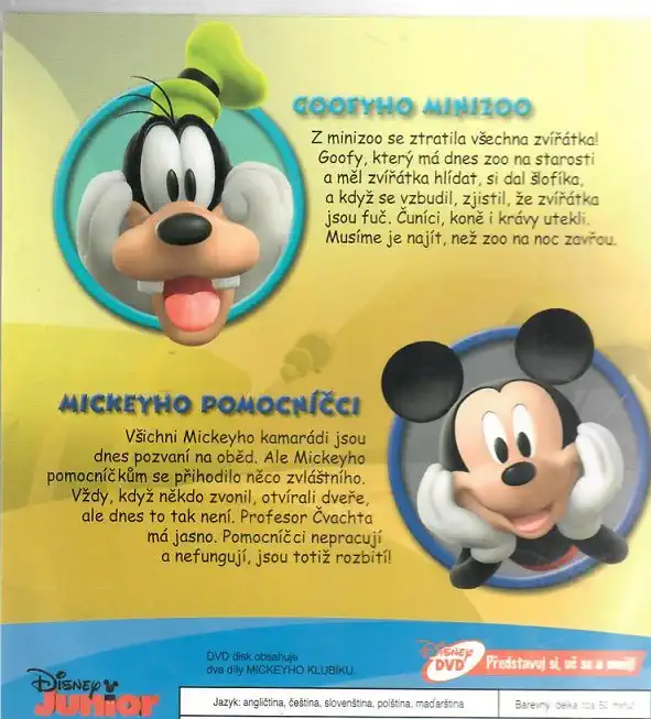Mickeyho klubík 23 (DVD + kniha) - Bazarové zboží