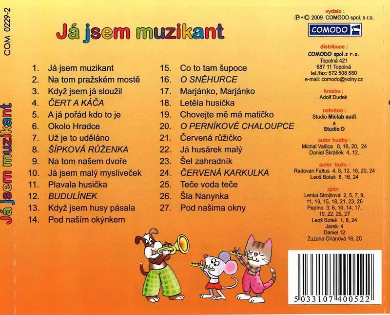 Já jsem muzikant - CD - bazarové zboží