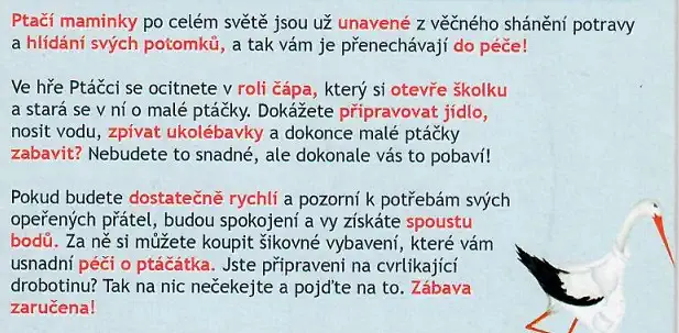 PC hra - Ptáčci