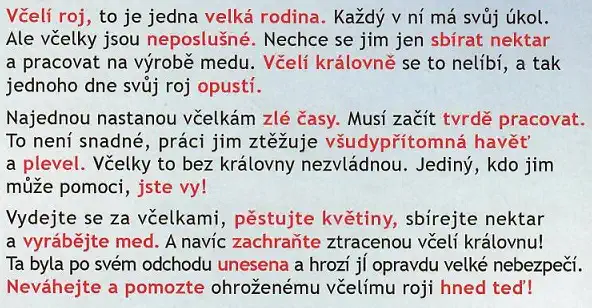 PC Hra - Pilné včelky
