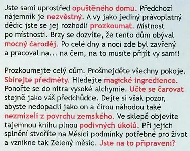 PC Hra - Zelený měsíc