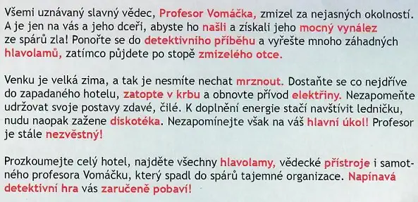 PC hra - Horské dobrodružství - Ztraceni v závějích