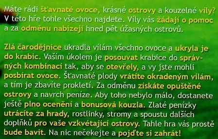 PC hra - Ztracené ovoce 2 - Nádherné ostrovy