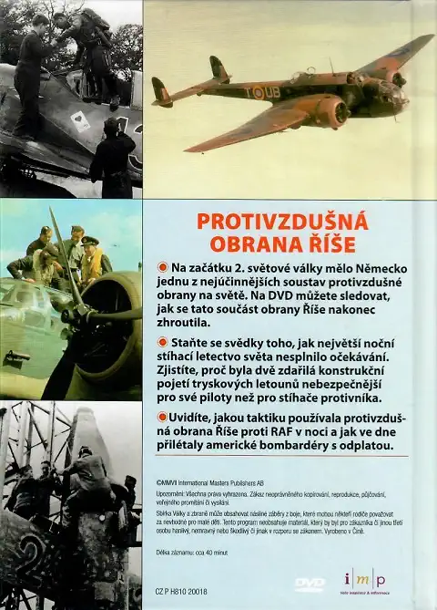 Války a zbraně 16 - Protivzdušná obrana říše ( DVD + brožurka ) - DVD