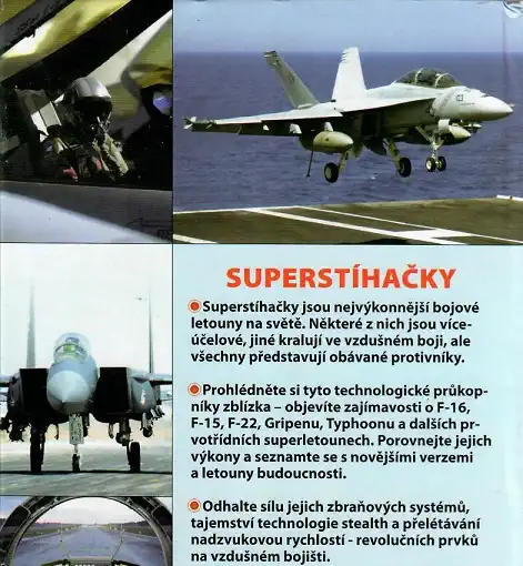 Superstíhačky - Války a zbraně 1 ( DVD + brožurka ) - DVD