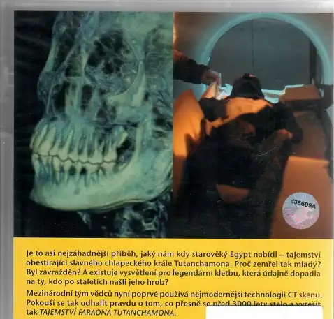 Tajemství faraona Tutanchamona - plast DVD