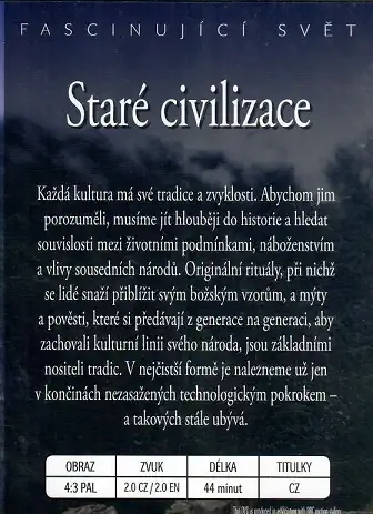 Staré civilizace - Plast DVD