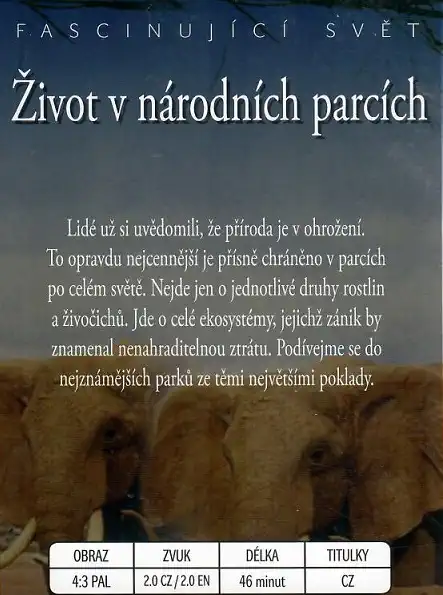 Život v národních parcích ( bazarové zboží ) - plast DVD